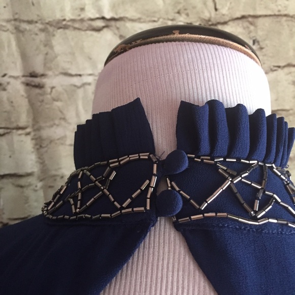 NFC 721 Open Back Fringe Top - Picture 6 of 14